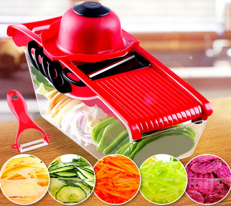 Multifunction Kitchen Slicer 6 Blades