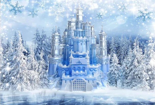 Ice Castle Party Photoshoot Backdrops