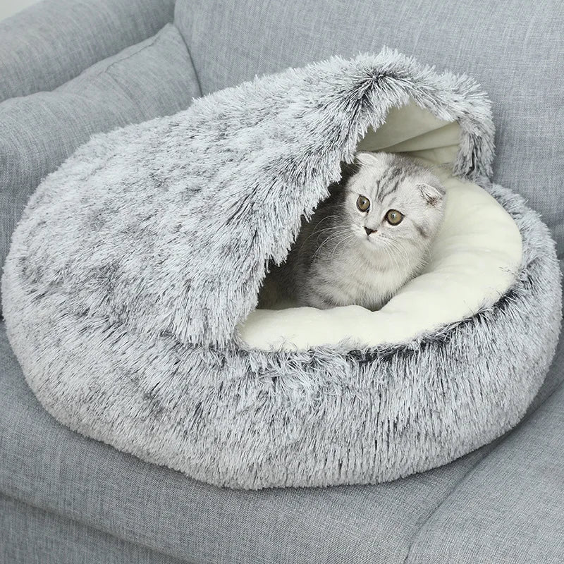 Winter Warm Shell Half Enclosed Cat