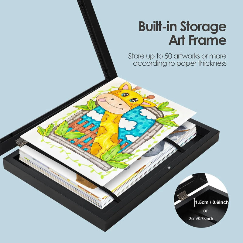 Children Art Frames Magnetic A3 A4 Changeable