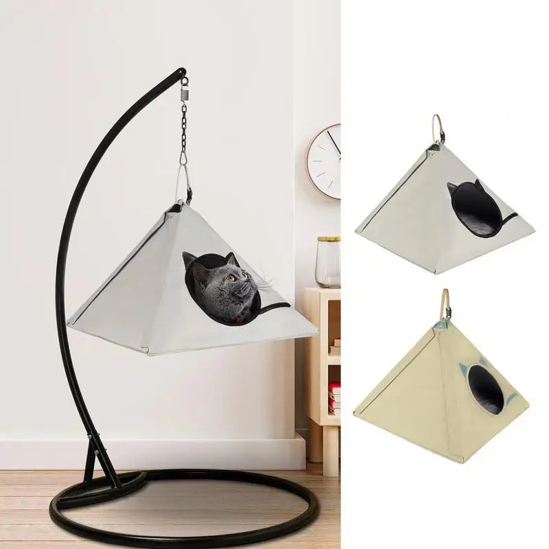 Cat Tent Hammock Hangable Design