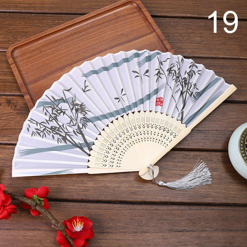 Ancient Chinese Style Folding Fan