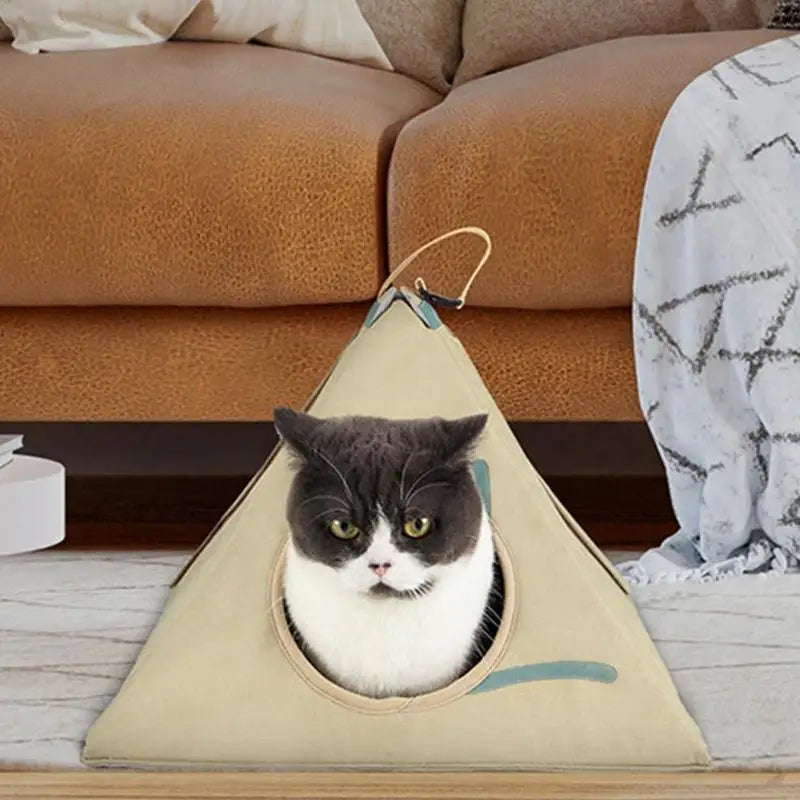 Cat Tent Hammock Hangable Design