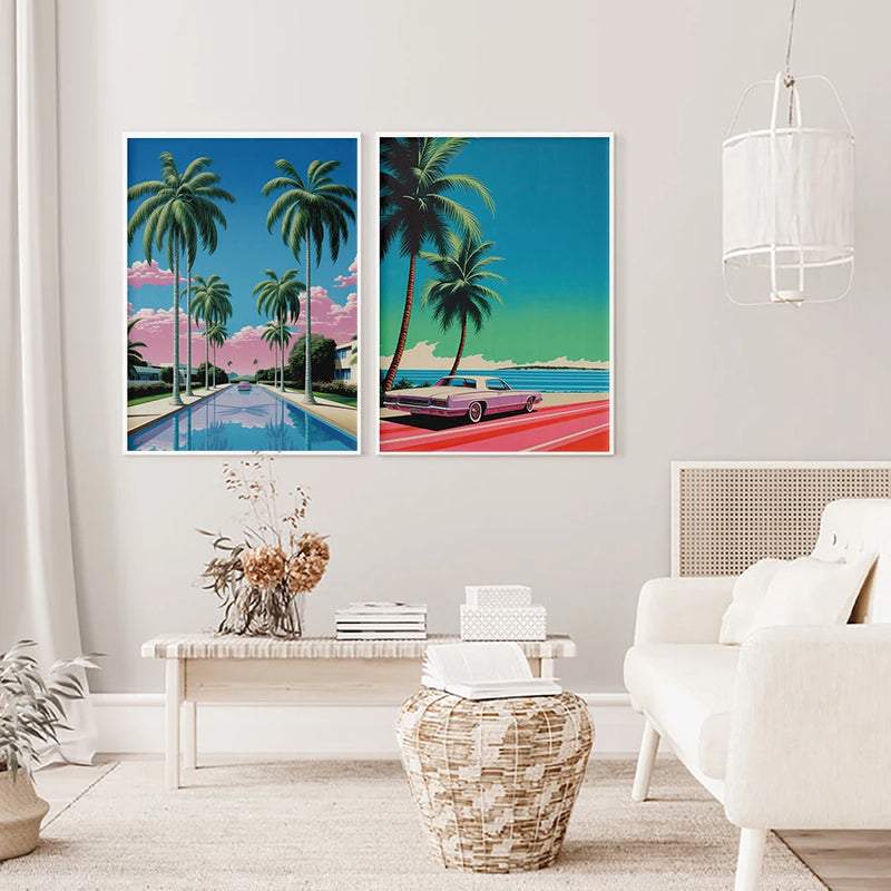 Coastal Wall Art Beach Poster