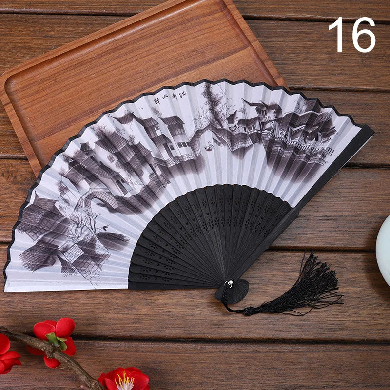 Ancient Chinese Style Folding Fan