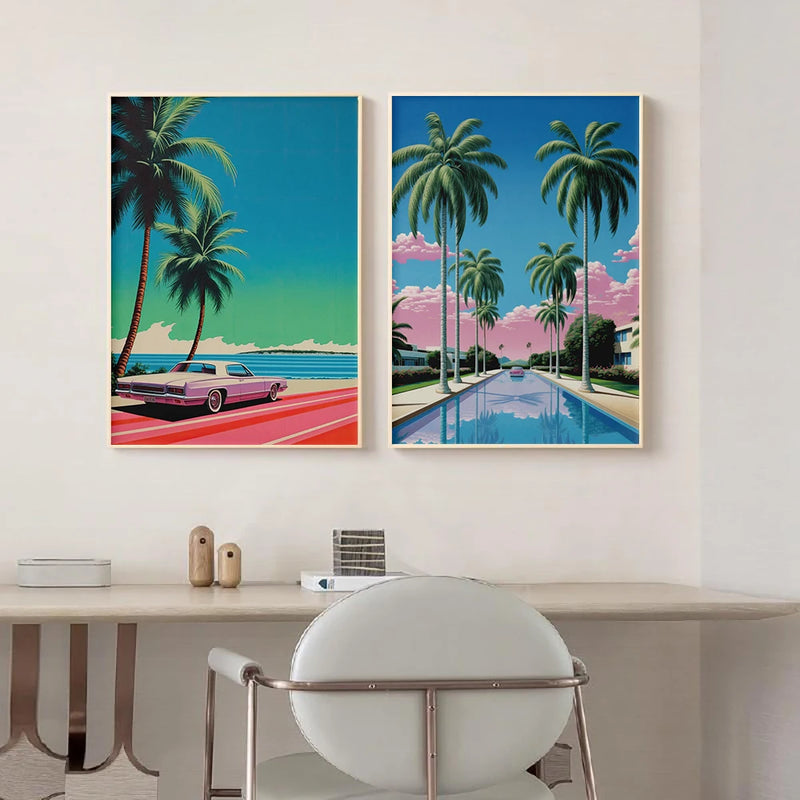 Coastal Wall Art Beach Poster